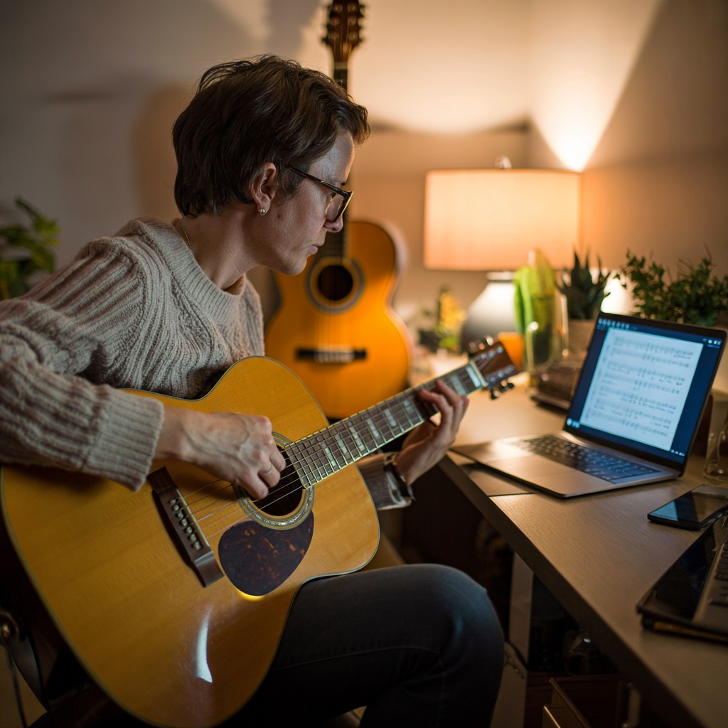 Muzieklessen en instrumentale begeleiding